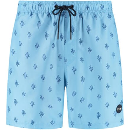 Men MIKE swim shorts 7 inch sketched coral