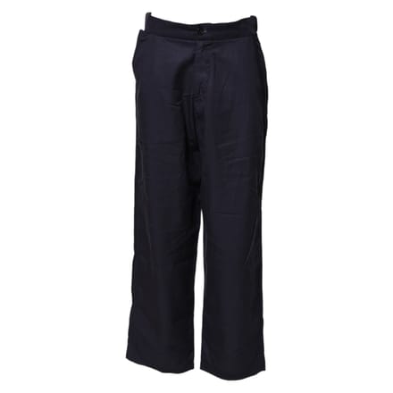Levi's Marineblauwe Rechte Hoge Taille Chino Casual Broek