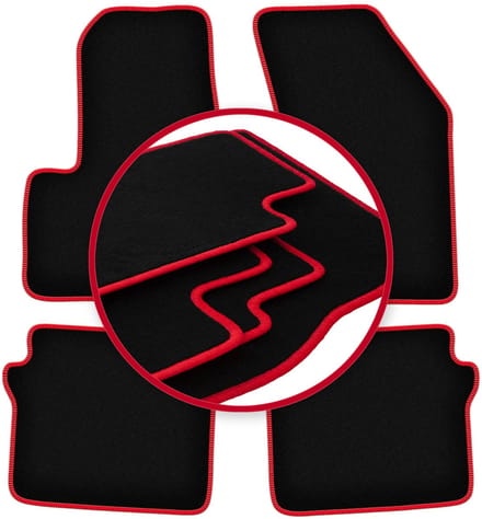 CARLUX-RED automatten voor: Chrysler Sebring III sedan (2007-2010)