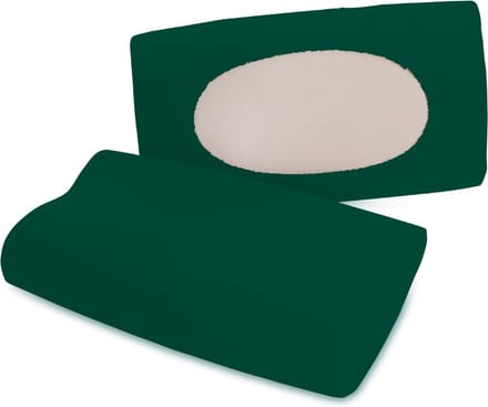 Schlafgut Pure flexible Kussensloop S-XL 690 Green Deep