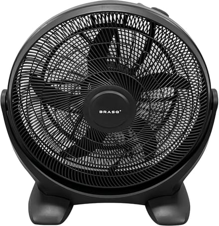 Tafelventilator Stil 3 Snelheden Compacte Luchtcirculator 23 m Luchtbereik Verstelbare Kantelhoek Zwart