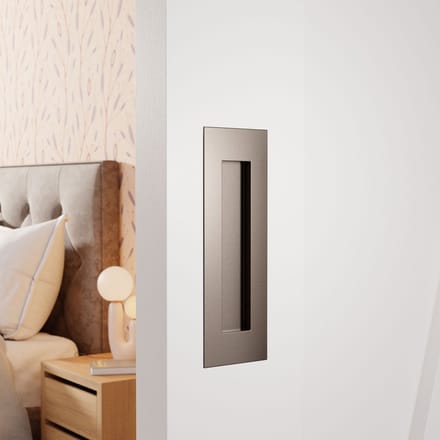 Schuifdeurkom - Mocca blend - RVS - GPF - GPF0715.A3D Mocca blend 180x60 mm