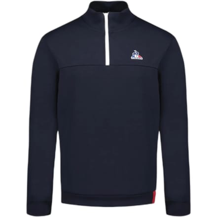 Le Coq Sportif Tri Sp N°1 Sweatshirt Met Halve Rits Blauw S Man