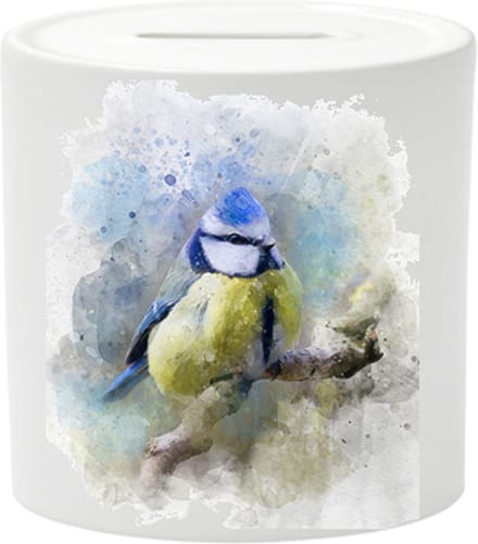Spaarpot - Aquarel Pimpelmees