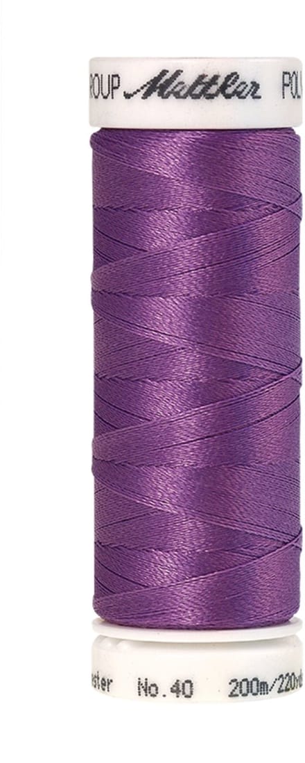 Mettler borduurgaren - Paars - Nr 2830 - Polysheen - 200 meter
