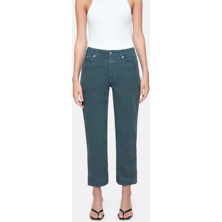 Closed Milo Pants Pini Green Größe: W24L32 | Straight Jeans Outlet | Damen | Grün