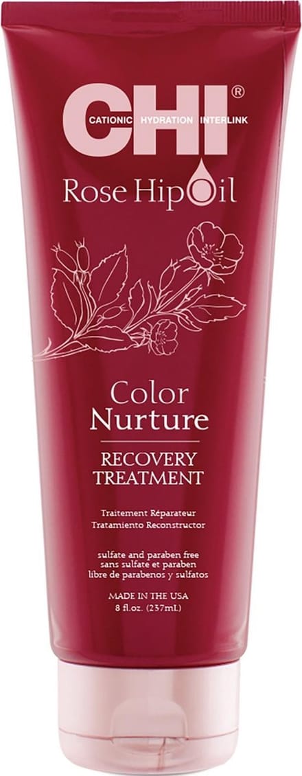 CHI Rose Hip Oil Color Nurture Recovery Treatment Masker