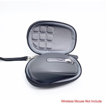 Vervangende harde reiskoffer voor de draadloze mobiele muis Logitech MX Anywhere 3 grijs