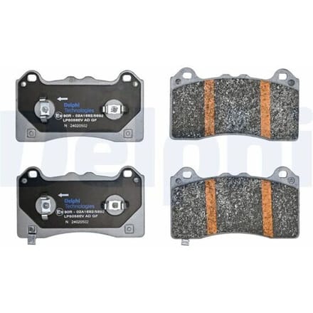 Remblokset, schijfrem DELPHI LP5058EV