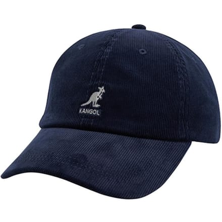 Kangol Fluwelen Baseballpet K5206ht Marineblauw K5206HT NAVY black