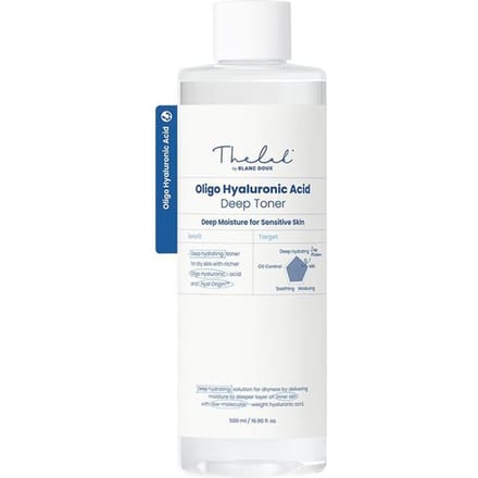 [The Lab by BLANC DOUX] Oligo Hyaluronic Acid Deep Toner 500ml white