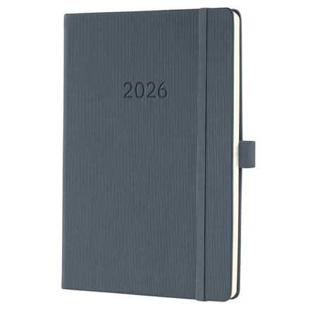Sigel weekagenda 2026 Conceptum formaat A5 dark grey hardcover