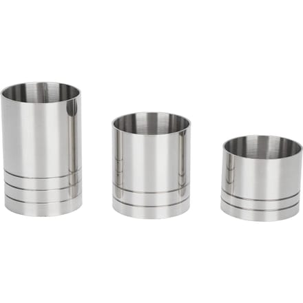 Cocktail Jigger Bar Drink Maatbeker Ounce Beker Set Barman Tool (25ml 35ml 50ml) white