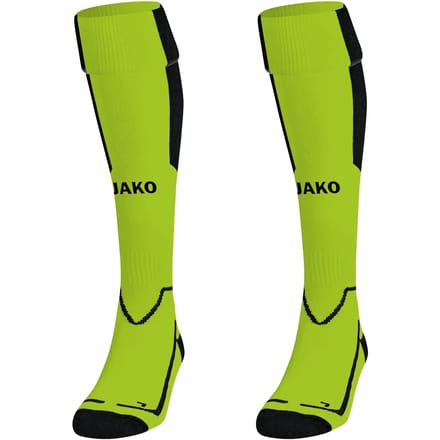 Jako Lazio Voetbalkousen - Zwart / Fluo Groen | Maat: 43-46