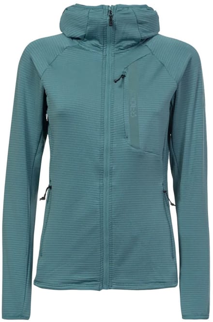 Rock Experience Arrows 2.0 Fleece Met Kap Blauw M Vrouw