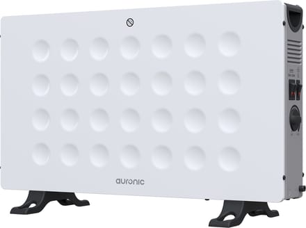 Auronic Convectorkachel - 2000W - Ingebouwde Ventilator - Elektrische Kachel - Heater - Wit