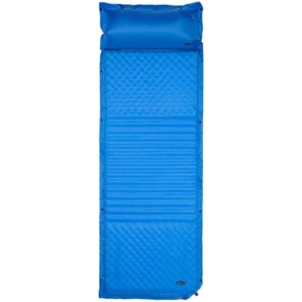 Nils Camp NC4001 - Zelfopblazende Mat met Kussen - Blauw - Comfortabel en Compact