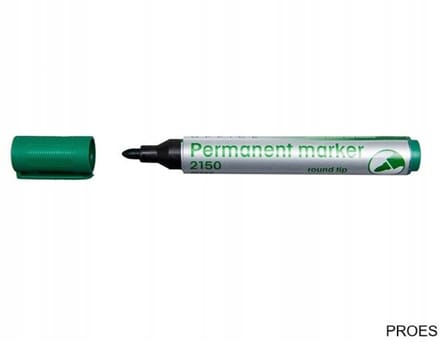 D.RECT ​​​​Permanent Marker 2150 Groen - Kwaliteit voor kantoor en thuis