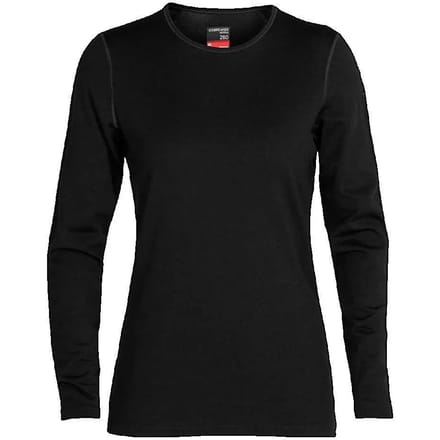 Icebreaker - Tech Crewe - Longsleeve - black - dames - maat xs
