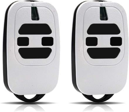 Solidchoice - Garagepoort Afstandsbediening 433.92MHz - 2 Stuks