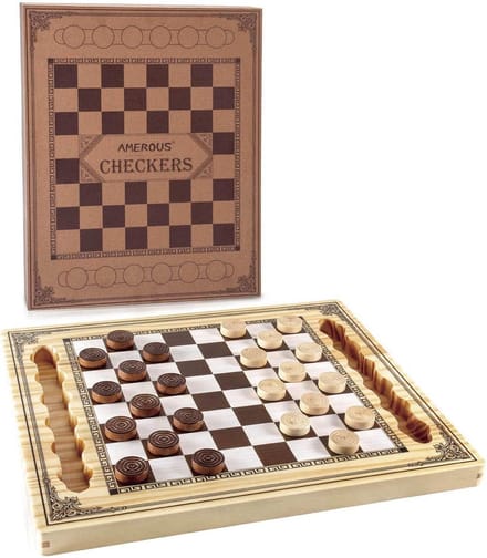 Schaakbord en Dambord Set - Klassiek Spel voor Jong en Oud