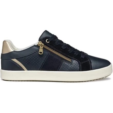 GEOX BLOMIEE DAMES Sneakers - MARINEBLAUW - Maat 36