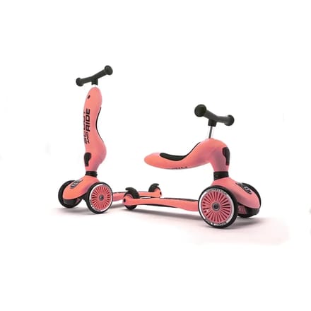 Scoot and Ride Highwaykick 1 Peach - Step & Loopfiets - 1 tot 5 jaar