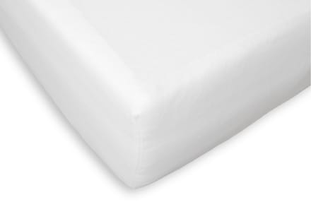 Briljant Home Molton Hoeslaken - 200x210 - Wit - 100% Katoen
