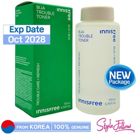 INNISFREE Bija Trouble Toner 170ml 170ml gray