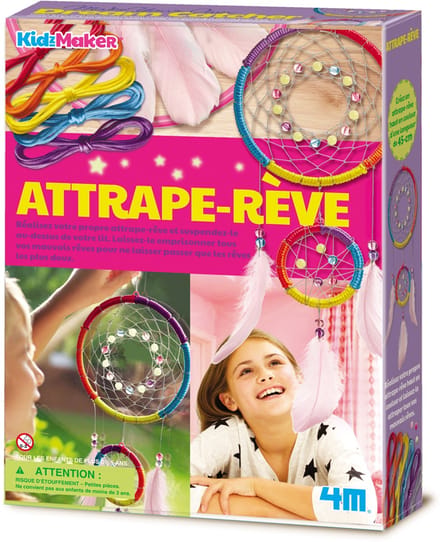 4M Knutselen - Maak Je Eigen Dromenvanger - Creatief Speelgoed - Kidzmaker - Hobbypakket - Multicolor - 5 Jaar