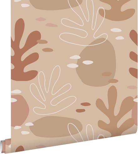 ESTAhome behang koraal terracotta - 50 x 900 cm - 139543