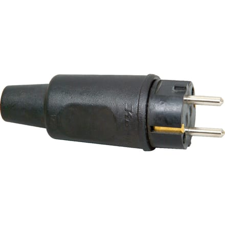 Rubberen Stekker Met Grondcontact Top Heavy Duty IP44 - 1795.1605.4 [2 stuks]