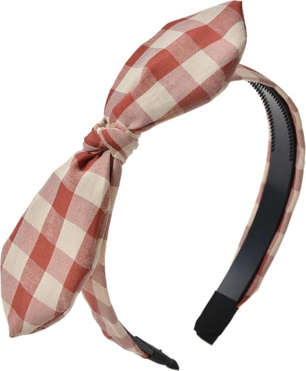 Clayre & Eef Haarband Dames Rood Wit Synthetisch