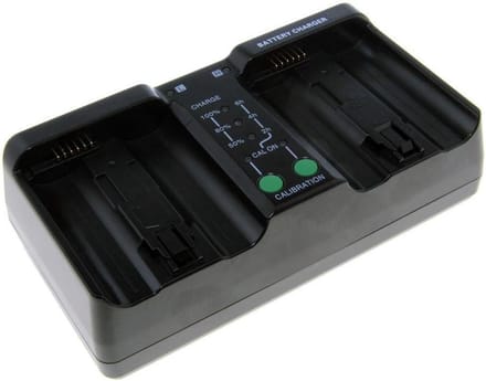 Huismerk Duo oplader voor 2 camera accu's Canon LP-E4 en LP-E4N