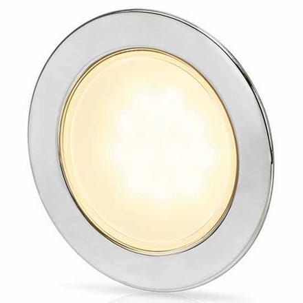 Hella Marine Euroled 95 Rond Warm Wit Led-licht Zilver