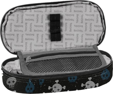 BeUniq Etui, Skull - 23 x 10 x 5 cm - Polyester