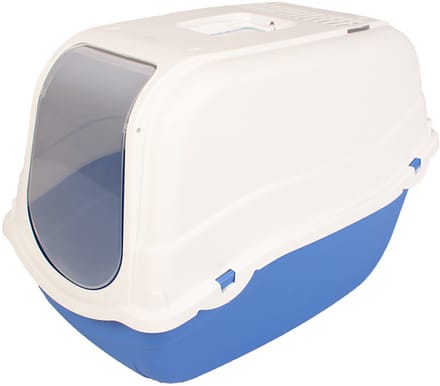 Duvoplus - Kat - Kattentoilet Curvy 66x49x47cm Lichtblauw - 194451