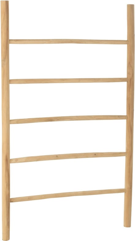 J-Line decoratie Ladder 5 Treden - hout - naturel