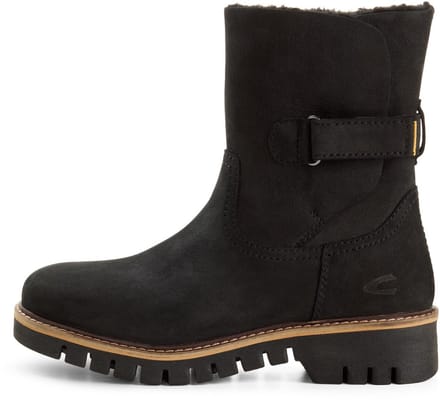 camel active Winterboot met robuuste zolen - Maat womenswear-41 - Zwart