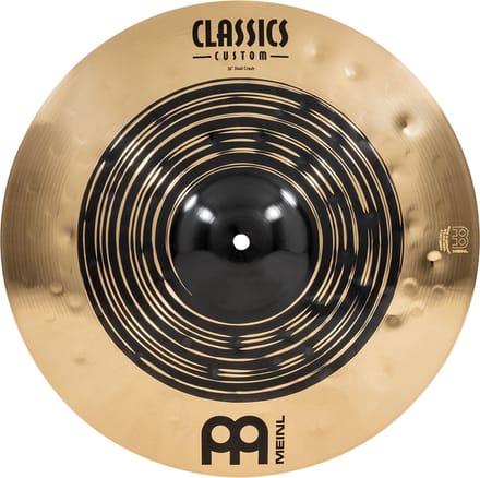 Meinl CC16DUC Classics Custom Dual Crash 16" - Crash bekken