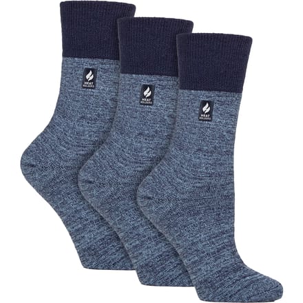3-Pack Dames Thermosokken Warme Winter Crew Sokken met Geborstelde Binnenkant