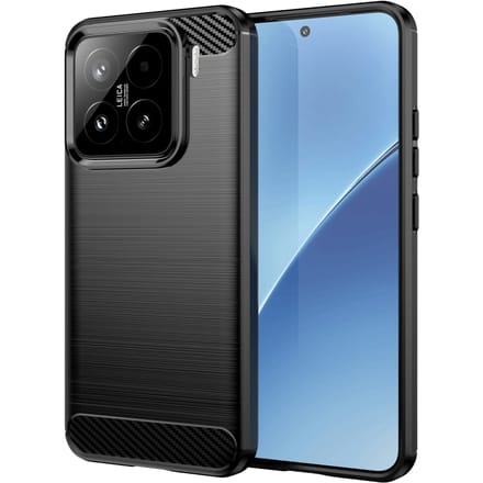 Mocaa Xiaomi 15 Schokbestendig Beschermhoesje Zwart