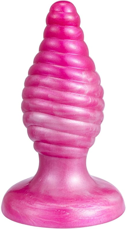 SILEXD - Cherry - Thermoreactieve Siliconen Buttplug - 9.2 cm x 3.6 cm - Roze