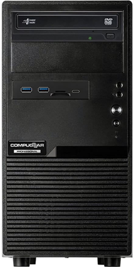 Core i9-F - RTX 5060 - 64GB RAM - 2TB M.2 SSD - WiFi - Bluetooth - CD/DVD-drive - Cardreader - Windows 11 Pro (COMPUGEAR P-375231)