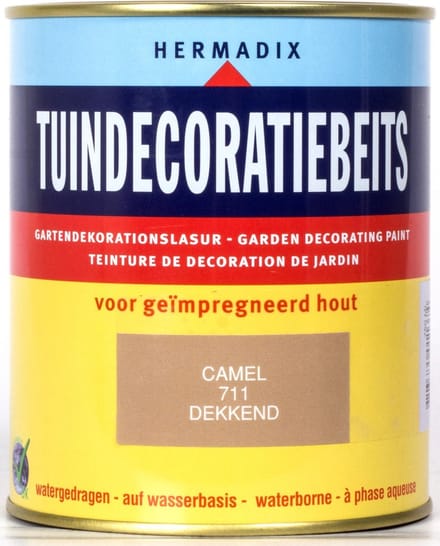 Hermadix Tuindecoratiebeits dekkend 711 Camel - 0,75 l