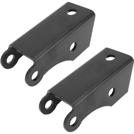 Kit d'extensions d'amortisseurs Drop Shock Kit de support d'extension d'amortisseurs Drop basculants Remplacement pour Chevy Silverado C10 gray