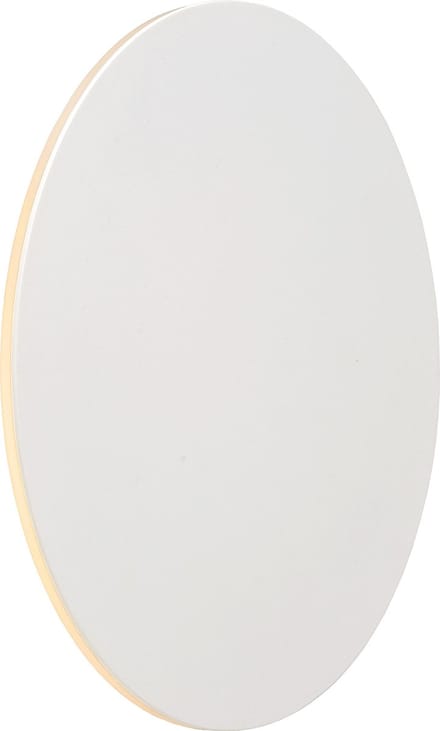 Lucide EKLYPS LED - Wandlamp - Ø 25 cm - LED - 1x9W 3000K - Wit