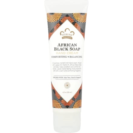 Nubian Heritage, Crème pour les mains, Savon noir africain, 113 ml (118ml) gray