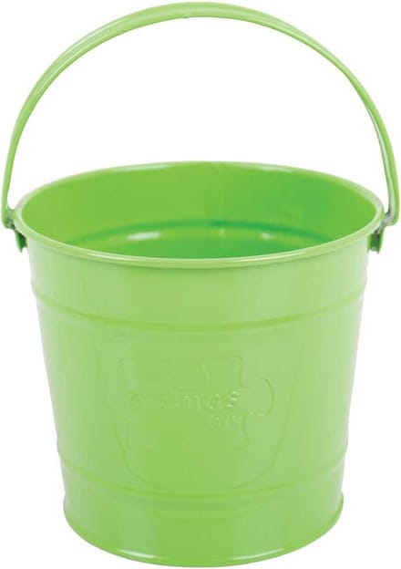 Bigjigs Green Metal Bucket