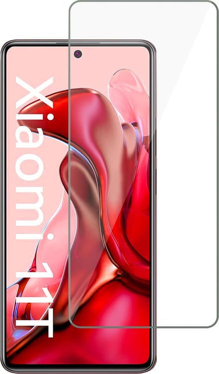 Glas Screenprotector geschikt voor Xiaomi Mi 11T - Beschermglas Screen Protector - 1x